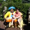 Scott sitting on a Pirate